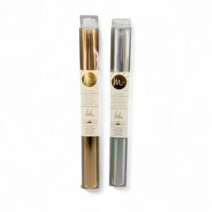 Heidi Swapp Minc 12" Foil Holographic and Rosegold Reactive For Foil Applicator
